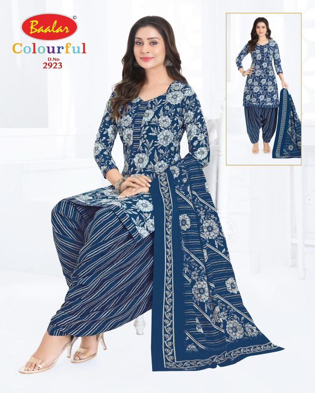 Baalar colourful vol-29 kalamkari dress material wholesale bangalore
